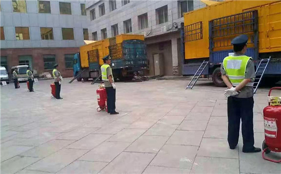 新野租赁发电机案例