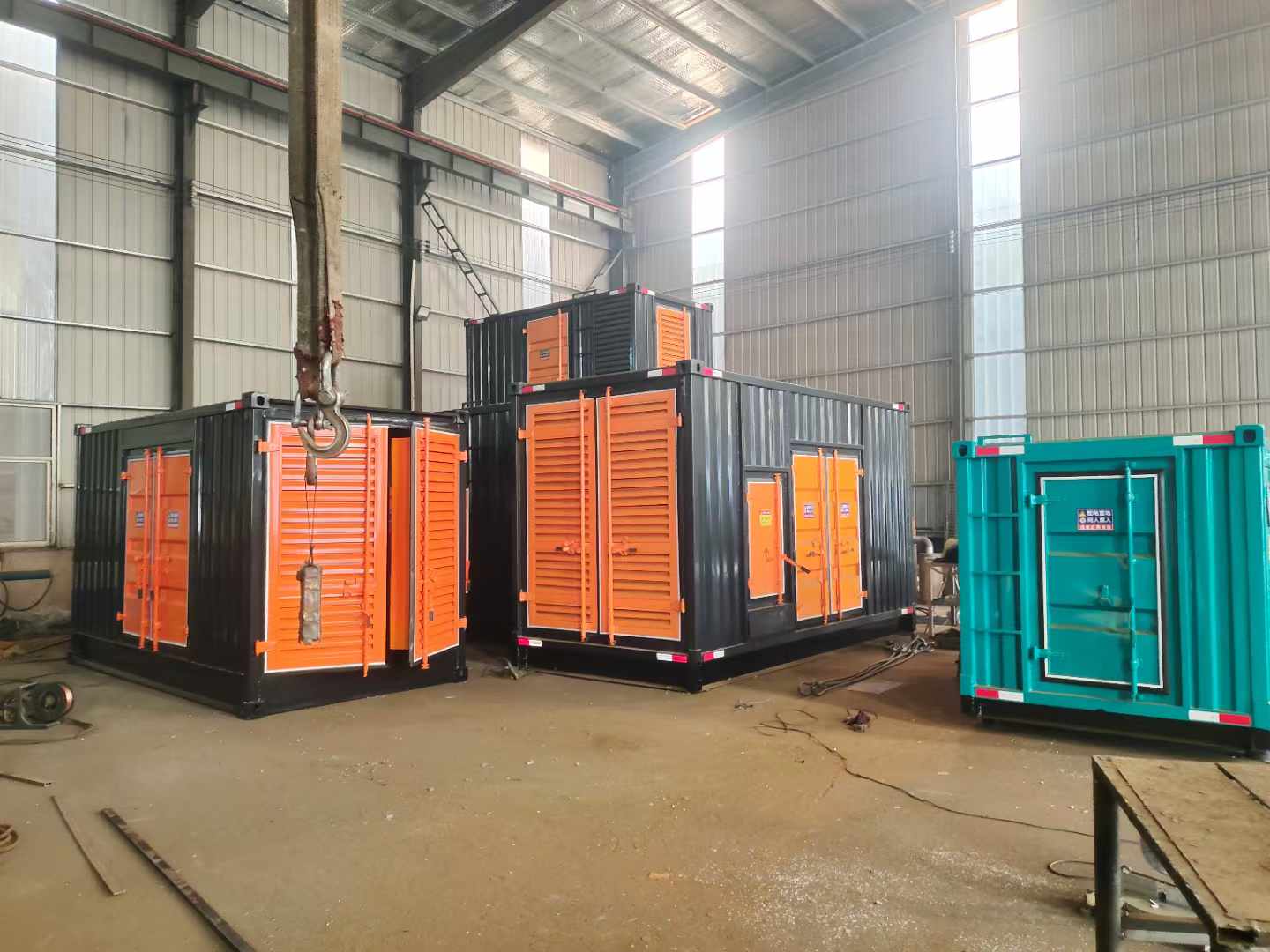 新野500kw柴油发电机组可以带动多少功率设备？